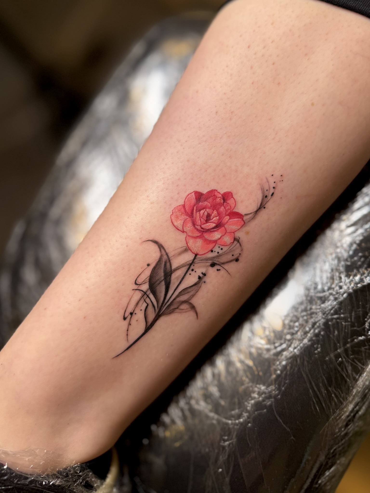Colour realism — lavoro 6, Carlitos Junior Ink Roma